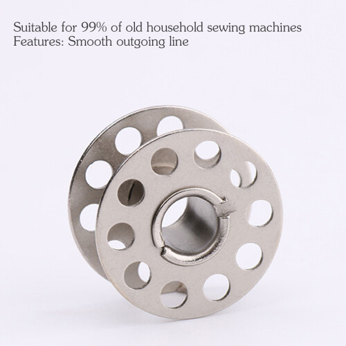 Universal Sewing Machine Round Bobbin Alloy-25 grid metal 2