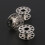 Universal Sewing Machine Round Bobbin Alloy-25 grid metal 4