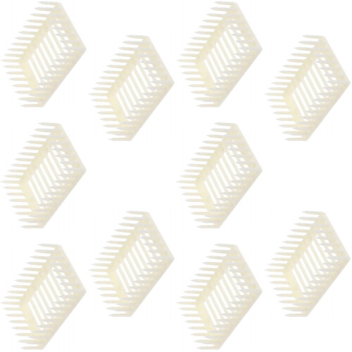 Professional Plastic Queen Bees Cage Container 10Pcs Beekeeping