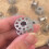 Universal Sewing Machine Round Bobbin Alloy-25 grid metal 5