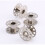 Universal Sewing Machine Round Bobbin Alloy-25 grid metal 6