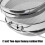 Imker essentieel hulpmiddel dubbele mesh-laag honingfilter voor 6