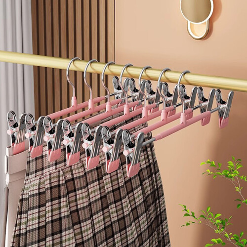 Cintres renforcés et extensibles pour pantalons, robustes,-Gris 2