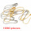 1000Pcs Multipurpose Safety Pin Garment Label Fastener-silver 2