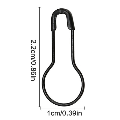 1000Pcs Multipurpose Safety Pin Garment Label Fastener-silver 2