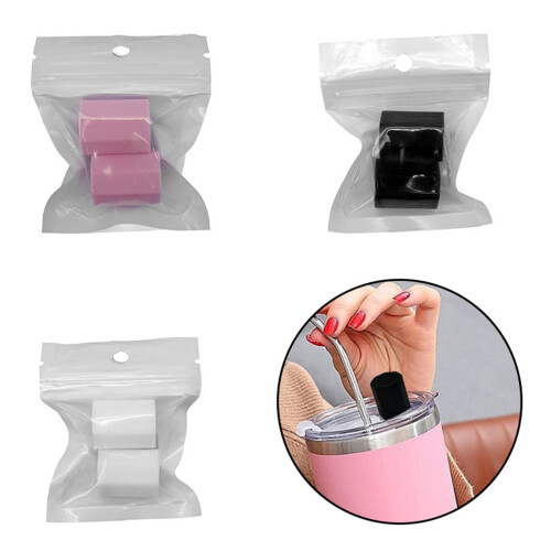 Couvercle de tasse résistant aux fuites, 2 pièces,-Noir 1