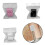 Couvercle de tasse résistant aux fuites, 2 pièces,-Noir 4