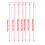 10Pieces Side Mounted Alloy Crochet Tool Decorative for-0.4mm 2