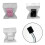 Couvercle de tasse résistant aux fuites, 2 pièces,-Noir 6