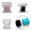 Couvercle de tasse résistant aux fuites, 2 pièces,-Noir 7