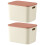 Modular Stackable Organizers Cream Style For-Medium size 1