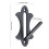 Wall Mount Skull Hook Rustics Styles Metal Hanger for Home 3