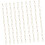 1000Pcs Multipurpose Safety Pin Knitting Locking Marker-gold 1