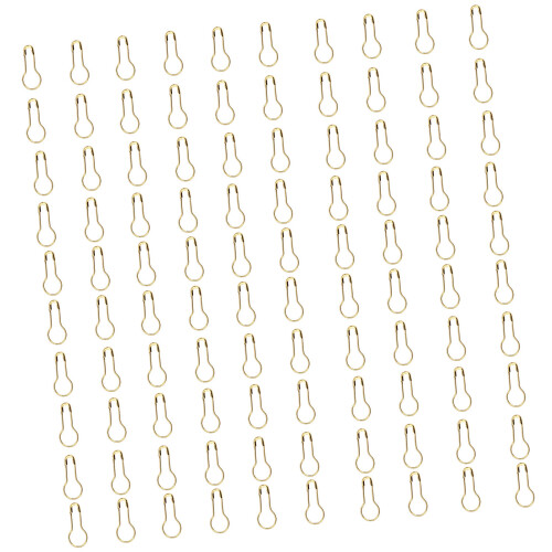 1000Pcs Multipurpose Safety Pin Knitting Locking Marker-gold