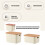 Premium PP Stackable Storage Bin Creamy Tone-Extra large size 4