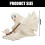 Statue créative d'Halloween en résine de chien-Blanc 3