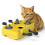 Jeu automatique de jouet de chats de forme de fromage avec le 2