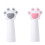 Funny Cats Claw Shape Silicone Garlic Roller Quick Peanut-Pink 3