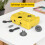 Jeu automatique de jouet de chats de forme de fromage avec le 5