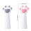 Funny Cats Claw Shape Silicone Garlic Roller Quick Peanut-Pink 4