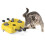 Jeu automatique de jouet de chats de forme de fromage avec le 6