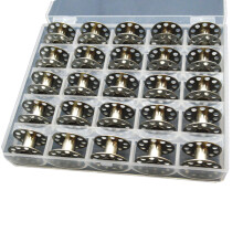 Universal Sewing Machine Round Bobbin Alloy-25 grid metal