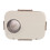 Stainless Steel Lunch Box 1200ml 4-Comp Beige 1