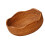 Natural Fruit Basket Breathable Bread Storage-M Wave Side 1