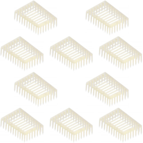 10Pcs Beekeeper Cage Plastic Container for Bees Maintenance and