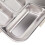 Stainless Steel Lunch Box 1200ml 4-Comp Beige 10
