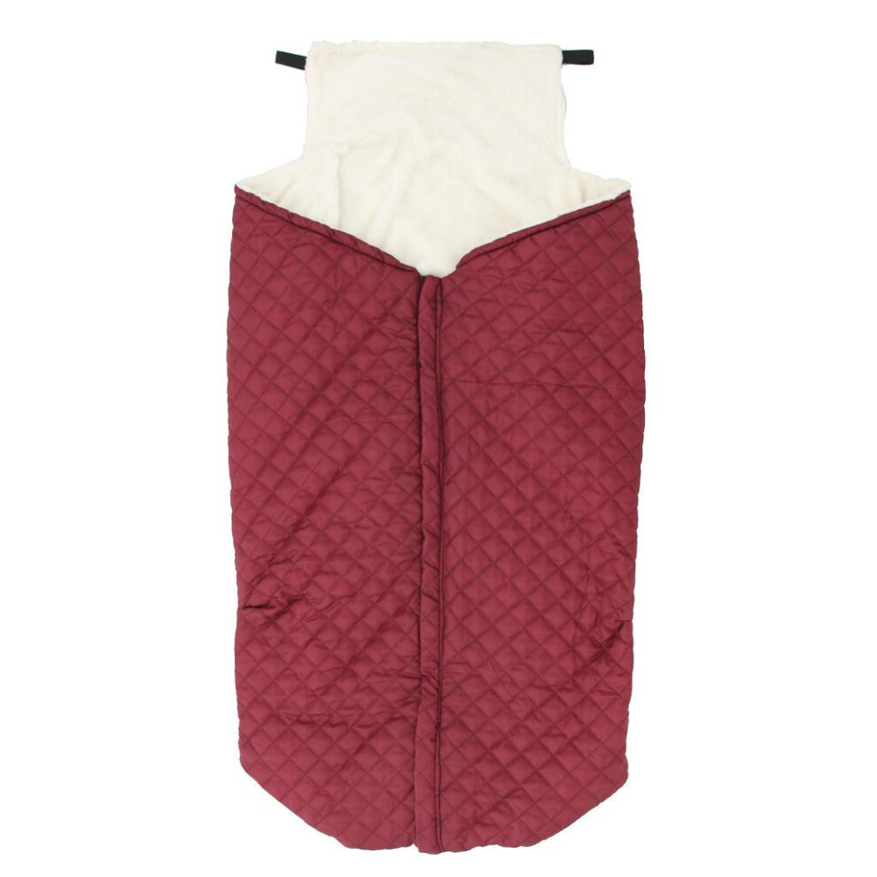 Plush Lined Wheelchair Blanket for Elderly with Thick Warm Fleece and FullLength Zipper