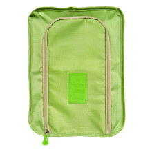 Waterproof Travel Shoe Organiser Foldable Lightweight-Green