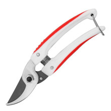 Professional Garden Pruning Shears  Carbon Steel Bypass Hand Pruner with Sharp Blade and Safety Lock