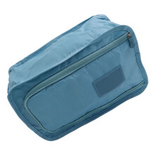 Extra Large Double Compartment Shoe Carrying Bag With-Sky Blue