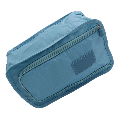 Extra Large Double Compartment Shoe Carrying Bag With-Sky Blue