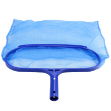 Pool Skimmer with Deep Mesh Net, Professional Leaf Skimmer for Fast Cleaning and Debris Removal