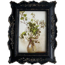 Antique Ornate Photo Frame Old Fashioned Picture Frame-6 inch