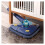 360 Spin Mop with Telescopic Long Handle, SelfSqueeze Triangle Microfiber Head for Floor and Ceiling Cleaning (Blue) 3