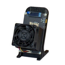 For Bitaxe 800 2.5TH Hashrate/60W Power Consumption Home Silent Music Transparent Machine UK Plug