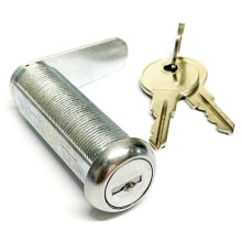 54mm Super Long Cam Lock Waterproof Zinc Alloy Cabinet Lock with Keys Chrome Brushed Finish