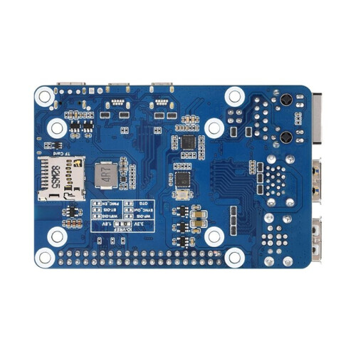 Waveshare for Raspberry Pi CM5 to Pi 5 Adapter with GPIO 4-Ch USB Interface Supports Microphone Connection for RPi 5 2