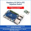 Waveshare for Raspberry Pi CM5 to Pi 5 Adapter with GPIO 4-Ch USB Interface Supports Microphone Connection for RPi 5 4