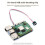 Waveshare for Raspberry Pi CM5 to Pi 5 Adapter with GPIO 4-Ch USB Interface Supports Microphone Connection for RPi 5 5