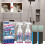 Bathroom Cleaner Foam Spray 60ml, Deep Stain Removal, Surface Safe Formula, Complete Cleaning Kit 2