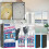 Bathroom Cleaner Foam Spray 60ml, Deep Stain Removal, Surface Safe Formula, Complete Cleaning Kit 3
