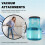 Äkta HEPA Premium-Filterbyte för  V15 Detect/V15 Detect Absolute Vacuum Attachments Part 970013-02 2
