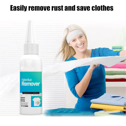 Fabric Rust Remover for Clothes 2.8oz, Fast Rust Removal with FabricSafe Formula, MultiFabric Use 1