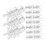 20pcs Automatic Spring Latch Buckle Lock for Trash Bin and Small Lid Compact Press Closure 1