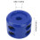 Winch Line Buffer Rubber Hook Stopper for ATV UTV SUV ORV Trucks  Blue 2 Pack 2