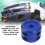 Winch Line Buffer Rubber Hook Stopper for ATV UTV SUV ORV Trucks  Blue 2 Pack 4